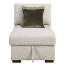  Homelegance Isla 8548*6VCCR22AACA 5 pc Sectional with Convertible and Reversible Chaise, Hidden Storage, Click Motion Back IMAGE 17