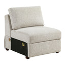  Homelegance Isla 8548*6VC2ACR2ACLACA 5 pc Sectional with Reversible Chaise and Pull-out Bed IMAGE 18