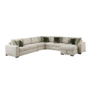 Homelegance Isla 8548*6VC2ACR2ACLACA 5 pc Sectional with Reversible Chaise and Pull-out Bed IMAGE 1