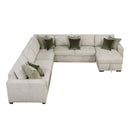  Homelegance Isla 8548*6VC2ACR2ACLACA 5 pc Sectional with Reversible Chaise and Pull-out Bed IMAGE 4