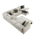  Homelegance Isla 8548*6VC2ACR2ACLACA 5 pc Sectional with Reversible Chaise and Pull-out Bed IMAGE 8