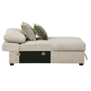  Homelegance Isla 8548*5VC2ACRACA 4 pc Sectional with Convertible and Reversible Chaise, Hidden Storage, Click Motion Back IMAGE 18