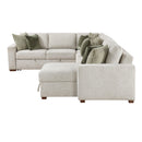  Homelegance Isla 8548*5VC2ACR2ACLA 4 pc Sectional with Reversible Chaise, Pull-out Bed and Hidden Storage IMAGE 3