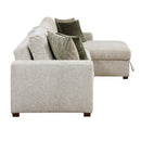  Homelegance Isla 8548*3VC2ACLA 2 pc Sectional with Reversible Chaise, Pull-out Bed and Hidden Storage, Click Motion Back IMAGE 3