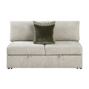  Homelegance Isla 8548*3VC2ACLA 2 pc Sectional with Reversible Chaise, Pull-out Bed and Hidden Storage, Click Motion Back IMAGE 8