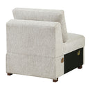  Manufacturer Color_Sage Sand -- Homelegance Isla Stationary Fabric Chair IMAGE 8