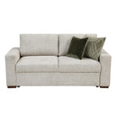  Manufacturer Color_Sage Sand -- Homelegance Isla Stationary Fabric Loveseat IMAGE 1