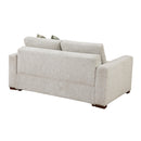  Manufacturer Color_Sage Sand -- Homelegance Isla Stationary Fabric Loveseat IMAGE 3