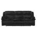 Manufacturer Color_Black -- Goodland 9577BK-3 Double Reclining Sofa IMAGE 1