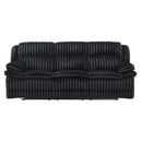  Manufacturer Color_Black -- Goodland 9577BK-3 Double Reclining Sofa IMAGE 1