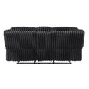  Manufacturer Color_Black -- Goodland 9577BK-2 Double Reclining Love Seat with Center Console IMAGE 3