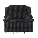  Manufacturer Color_Black -- Goodland 9577BK-1 Glider Reclining Chair IMAGE 1