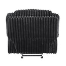  Manufacturer Color_Black -- Goodland 9577BK-1 Glider Reclining Chair IMAGE 6