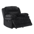  Manufacturer Color_Black -- Goodland 9577BK-1 Glider Reclining Chair IMAGE 7