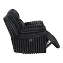  Manufacturer Color_Black -- Goodland 9577BK-1 Glider Reclining Chair IMAGE 9