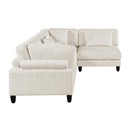  Manufacturer Color_Beige -- Robstown 9688NBE*42CR2AC 4 pc Modular Sectional IMAGE 3