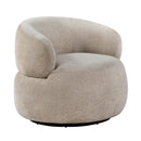  Manufacturer Color_Light Brown -- Ruvo 1241LBR-1 Swivel Chair IMAGE 2