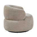  Manufacturer Color_Light Brown -- Ruvo 1241LBR-1 Swivel Chair IMAGE 3