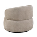  Manufacturer Color_Light Brown -- Ruvo 1241LBR-1 Swivel Chair IMAGE 4