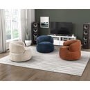  Manufacturer Color_Light Brown -- Ruvo 1241LBR-1 Swivel Chair IMAGE 9