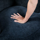  Manufacturer Color_Blue -- Ruvo 1241BUE-1 Swivel Chair IMAGE 7