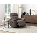  Manufacturer Color_Dark brown -- Hadley 9144DB-1 Swivel Glider Reclining Chair IMAGE 11