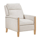  Homelegance Burton 9506-F1S Push Back Reclining Chair IMAGE 2