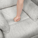  Manufacturer Color_Beige -- Tinley 9555BEG-1SW Swivel Glider Reclining Chair IMAGE 12