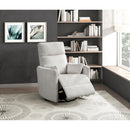  Manufacturer Color_Beige -- Tinley 9555BEG-1SW Swivel Glider Reclining Chair IMAGE 13