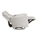  Manufacturer Color_Beige -- Tinley 9555BEG-1SW Swivel Glider Reclining Chair IMAGE 9