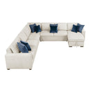  Homelegance Isla 8548BE*6VCCR22AACA 5 pc Sectional with Convertible and Reversible Chaise, Hidden Storage, Click Motion Back IMAGE 4