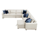  Homelegance Isla 8548BE*6VCCR22AACA 5 pc Sectional with Convertible and Reversible Chaise, Hidden Storage, Click Motion Back IMAGE 6