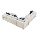  Homelegance Isla 8548BE*6VCCR22AACA 5 pc Sectional with Convertible and Reversible Chaise, Hidden Storage, Click Motion Back IMAGE 8