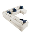  Homelegance Isla 8548BE*6VC2ACR2ACLACA 5 pc Sectional with Reversible Chaise, Pull-out Bed and Hidden Storage IMAGE 14