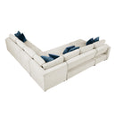  Homelegance Isla 8548BE*6VC2ACR2ACLACA 5 pc Sectional with Reversible Chaise, Pull-out Bed and Hidden Storage IMAGE 17