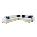  Homelegance Isla 8548BE*6VC2ACR2ACLACA 5 pc Sectional with Reversible Chaise, Pull-out Bed and Hidden Storage IMAGE 1