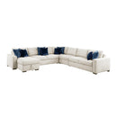  Homelegance Isla 8548BE*6VC2ACR2ACLACA 5 pc Sectional with Reversible Chaise, Pull-out Bed and Hidden Storage IMAGE 2