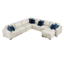  Homelegance Isla 8548BE*6VC2ACR2ACLACA 5 pc Sectional with Reversible Chaise, Pull-out Bed and Hidden Storage IMAGE 3