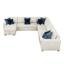  Homelegance Isla 8548BE*6VC2ACR2ACLACA 5 pc Sectional with Reversible Chaise, Pull-out Bed and Hidden Storage IMAGE 6