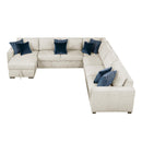  Homelegance Isla 8548BE*6VC2ACR2ACLACA 5 pc Sectional with Reversible Chaise, Pull-out Bed and Hidden Storage IMAGE 8