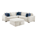  Homelegance Isla 8548BE*52ACLCR2AAOT 4 pc Sectional with Pull-out Bed and Ottoman IMAGE 1