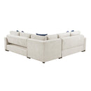  Homelegance Isla 8548BE*52ACLCR2AAOT 4 pc Sectional with Pull-out Bed and Ottoman IMAGE 5