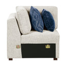  Homelegance Isla 8548BE*42ACLCR2AA 3 pc Sectional with Pull-out Bed IMAGE 19