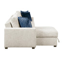  Homelegance Isla 8548BE*3VC2ACLA 2 pc Sectional with Reversible Chaise, Pull-out Bed and Hidden Storage, Click Motion Back IMAGE 5