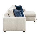  Homelegance Isla 8548BE*3VC2ACLA 2 pc Sectional with Reversible Chaise, Pull-out Bed and Hidden Storage, Click Motion Back IMAGE 7