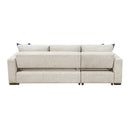  Homelegance Isla 8548BE*3VC2ACLA 2 pc Sectional with Reversible Chaise, Pull-out Bed and Hidden Storage, Click Motion Back IMAGE 9