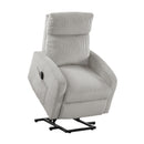  Homelegance Parsons 9588GRY-1LT Power Lift Chair IMAGE 1