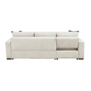  Homelegance Isla 8548BE*3VC2AA 2 pc Sectional with Convertible and Reversible Chaise, Hidden Storage, Click Motion Back IMAGE 10