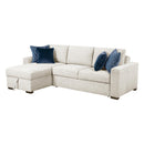  Homelegance Isla 8548BE*3VC2AA 2 pc Sectional with Convertible and Reversible Chaise, Hidden Storage, Click Motion Back IMAGE 4