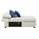  Homelegance Isla 8548BE*4VC2ACLAOT 3 pc Sectional with Reversible Chaise, Pull-out Bed, Hidden Storage and Ottoman, Click Motion Back IMAGE 12